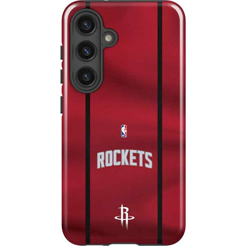 NBA Houston Rockets Jersey Galaxy S25 Impact Case